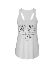 Mandala Dragonfly God Has - LTE Ladies Flowy Tank tile
