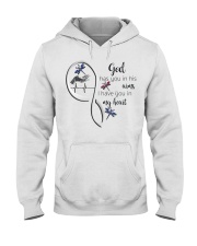 Mandala Dragonfly God Has - LTE Hooded Sweatshirt tile