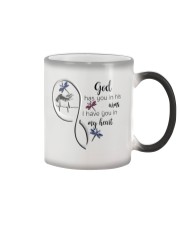 Mandala Dragonfly God Has - LTE Color Changing Mug tile
