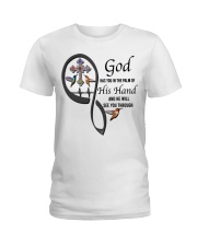 Hummingbirds Cross God Has You - LTE Ladies T-Shirt tile