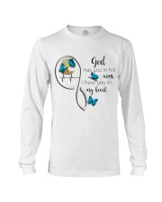 BUTTERFLY GOD HAS YOU IN HIS ARMS - BEST SELLER Long Sleeve Tee tile