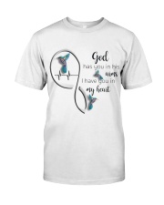 HUMMINGBIRD GOD HAS YOU IN HIS ARMS - BEST SELLER Classic T-Shirt front
