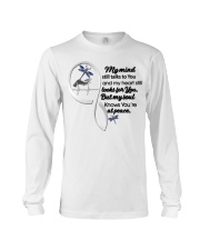 Blue Dragonfly Mandala In Lady Hand - LTE Long Sleeve Tee tile
