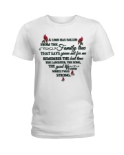 Bird A Limb Has Fallen Ladies T-Shirt tile