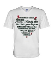 Bird A Limb Has Fallen V-Neck T-Shirt tile