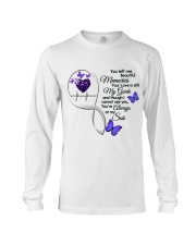 BUTTERFLY PURPLE YOU LEFT ME - BEST SELLER Long Sleeve Tee tile