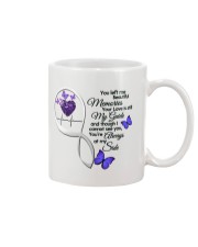 BUTTERFLY PURPLE YOU LEFT ME - BEST SELLER Mug tile