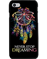 Dragonfly Dreamcatcher Watercolor - LTE Phone Case tile