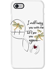 DRAGONFLY I WILL CARRY YOU WITH ME - BEST SELLER Phone Case tile