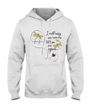 DRAGONFLY I WILL CARRY YOU WITH ME - BEST SELLER Hooded Sweatshirt tile