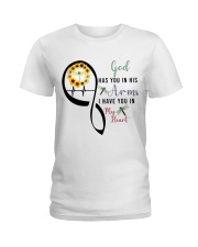 DRAGONFLY GOD HAS YOU IN HIS ARMS - BEST SELLER Ladies T-Shirt tile
