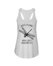Dragonfly Just A Lady - LTE Ladies Flowy Tank tile