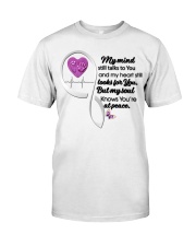 Family Butterfly My Mind Still Talks To You - LTE Classic T-Shirt front