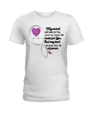 Family Butterfly My Mind Still Talks To You - LTE Ladies T-Shirt thumbnail