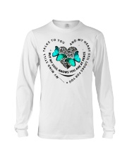 Blue Butterflies Heart Tree Of Life - LTE Long Sleeve Tee tile