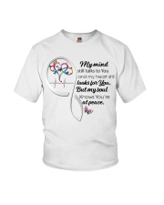 Butterflies Infinity Heart Zen Color - LTE Youth T-Shirt tile