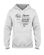 Butterflies Infinity Heart Zen Color - LTE Hooded Sweatshirt tile
