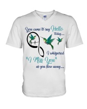 HUMMINGBIRD YOU CAME TO SAY HELLO - BEST SELLER V-Neck T-Shirt tile