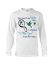 HUMMINGBIRD YOU CAME TO SAY HELLO - BEST SELLER Long Sleeve Tee tile