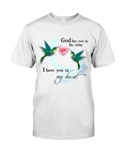 HUMMINGBIRD GOD HAS YOU IN HIS ARMS - BEST SELLER Classic T-Shirt front