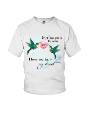 HUMMINGBIRD GOD HAS YOU IN HIS ARMS - BEST SELLER Youth T-Shirt tile