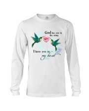 HUMMINGBIRD GOD HAS YOU IN HIS ARMS - BEST SELLER Long Sleeve Tee tile