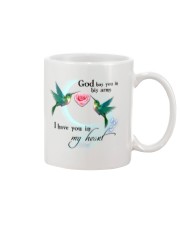 HUMMINGBIRD GOD HAS YOU IN HIS ARMS - BEST SELLER Mug tile