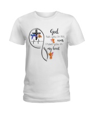 HUMMINGBIRD GOD HAS YOU IN HIS ARMS - BEST SELLER Ladies T-Shirt tile
