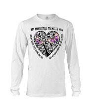Gem Pink Butterflies On Heart Tree Of Life - LTE Long Sleeve Tee tile
