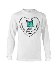 Turquoise Butterfly Rose - LTE Long Sleeve Tee tile