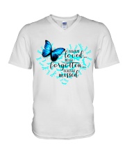 BUTTERFLY ALWAYS LOVED - BEST SELLER V-Neck T-Shirt tile