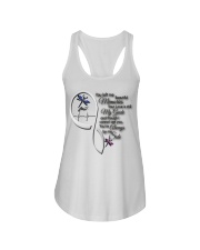 Mandala Dragonfly You Left Me Ladies Flowy Tank tile