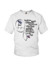 Mandala Dragonfly You Left Me Youth T-Shirt tile
