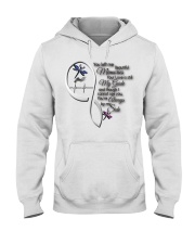Mandala Dragonfly You Left Me Hooded Sweatshirt tile