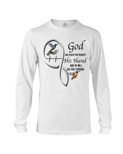 Hummingbirds God Has You - LTE Long Sleeve Tee tile