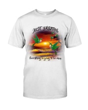 HUMMINGBIRD JUST BREATHE - BEST SELLER Classic T-Shirt front