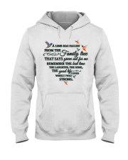 Hummingbird A Limb Has Fallen Hooded Sweatshirt tile
