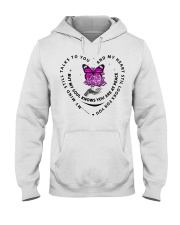 Pink Butterfly Rose - LTE Hooded Sweatshirt tile