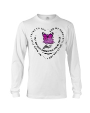 Pink Butterfly Rose - LTE Long Sleeve Tee tile