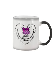 Pink Butterfly Rose - LTE Color Changing Mug tile