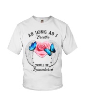 BUTTERFLY AS LONG AS I BREATHE - BEST SELLER Youth T-Shirt tile