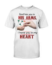 Hummingbird God Has You In His Arms SB3516 Classic T-Shirt front