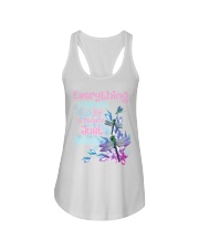 Dragonfly Everything Happens For A Reason - LTE Ladies Flowy Tank tile