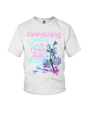 Dragonfly Everything Happens For A Reason - LTE Youth T-Shirt tile