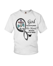 Butterflies Cross God Has You - LTE Youth T-Shirt tile