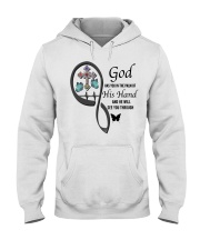 Butterflies Cross God Has You - LTE Hooded Sweatshirt tile