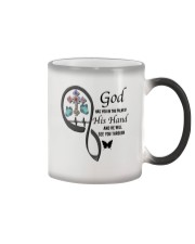 Butterflies Cross God Has You - LTE Color Changing Mug tile