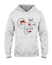 BIRD FLOWER GOD HAS YOU IN HIS ARMS - BEST SELLER Hooded Sweatshirt tile