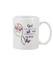 BUTTERFLY GOD HAS YOU IN HIS ARMS - BEST SELLER Mug tile