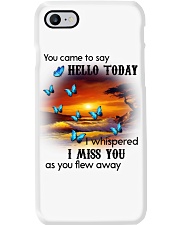 BLUE BUTTERF YOU CAME TO SAY HELLO - BEST SELLER Phone Case tile